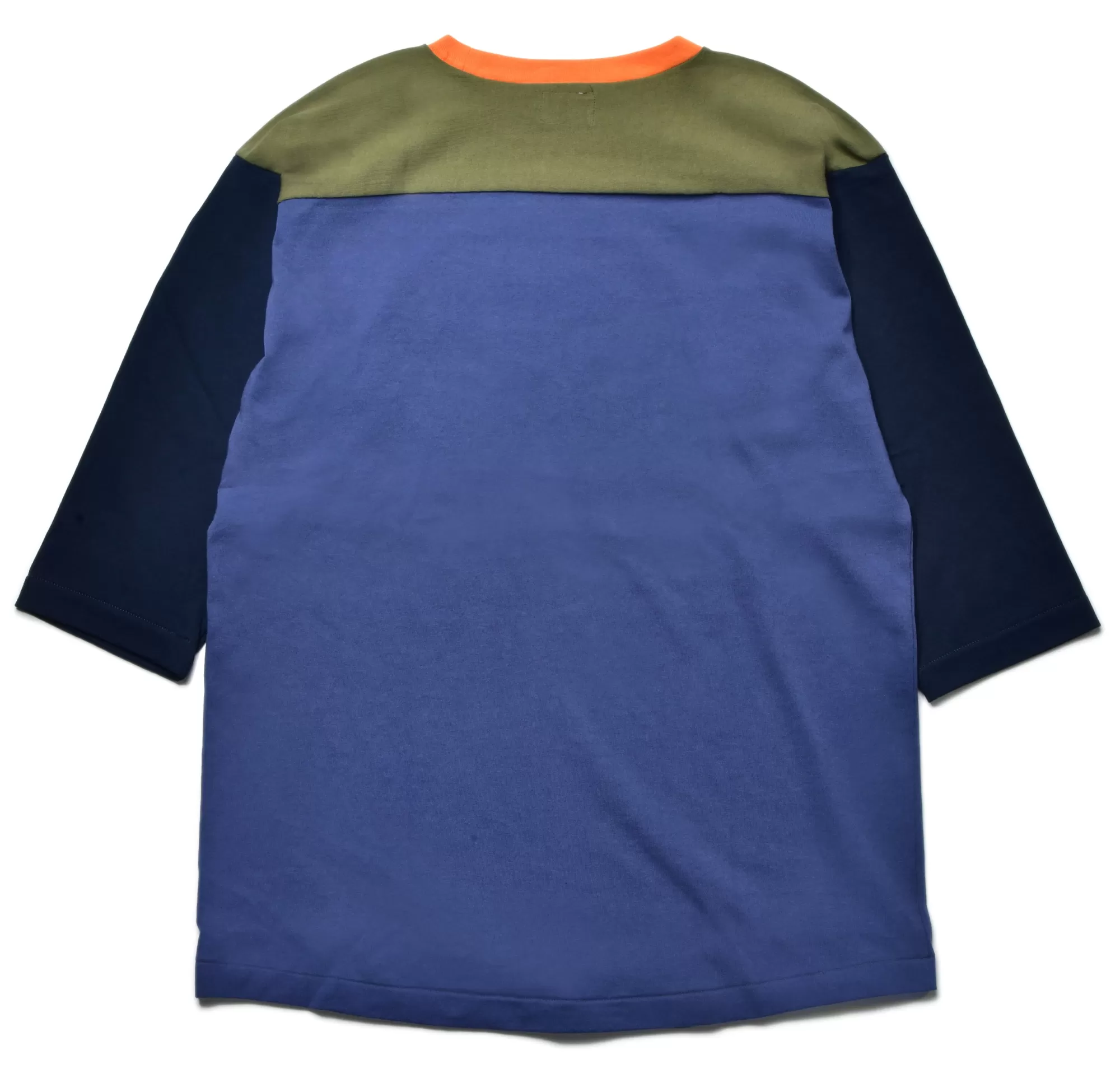 The Real McCoy's Print T-Shirts^Multi-Tone Football Tee/68 001 Tri-Color