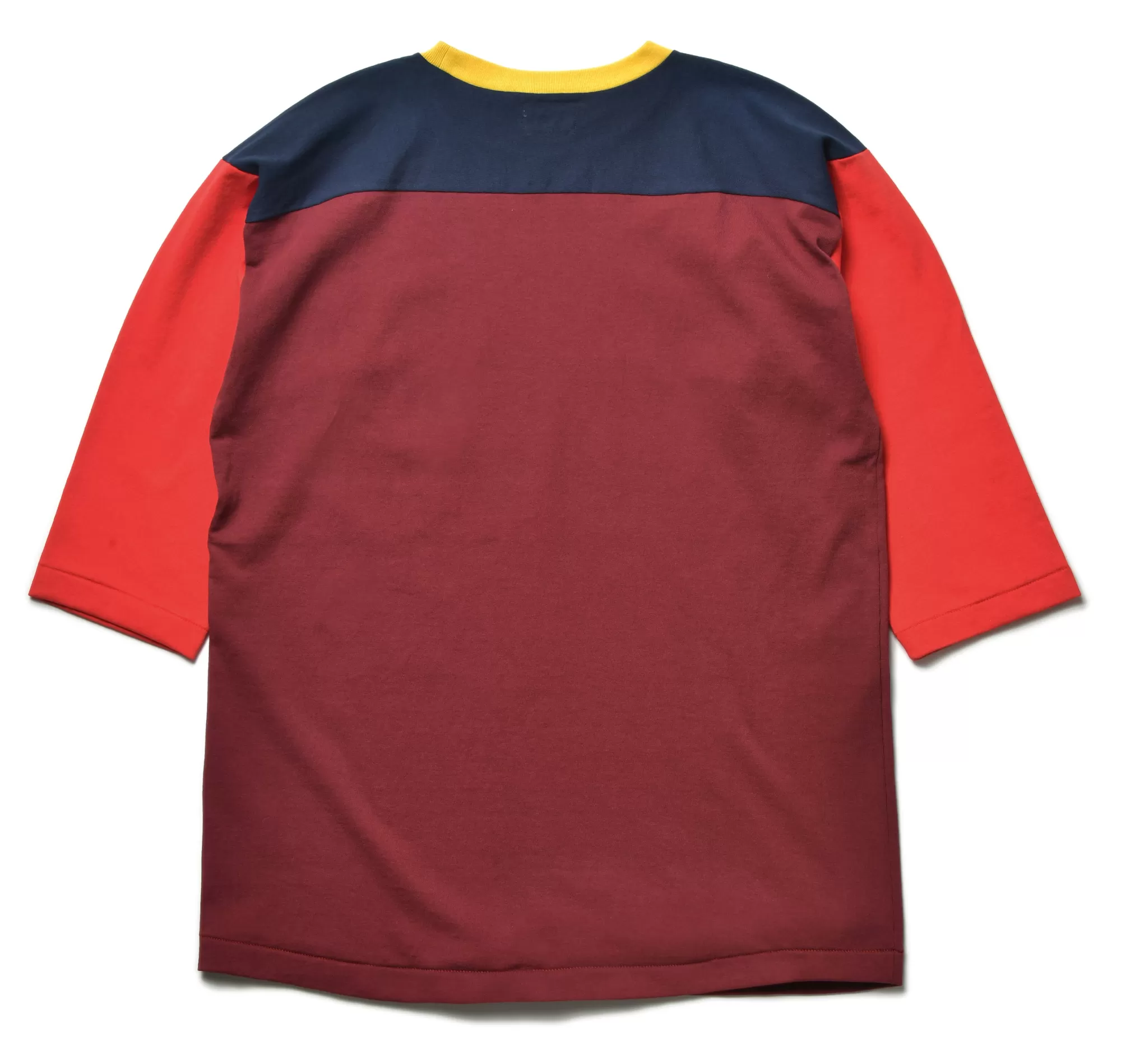 The Real McCoy's Print T-Shirts^Multi-Tone Football Tee/68 Tri-Color