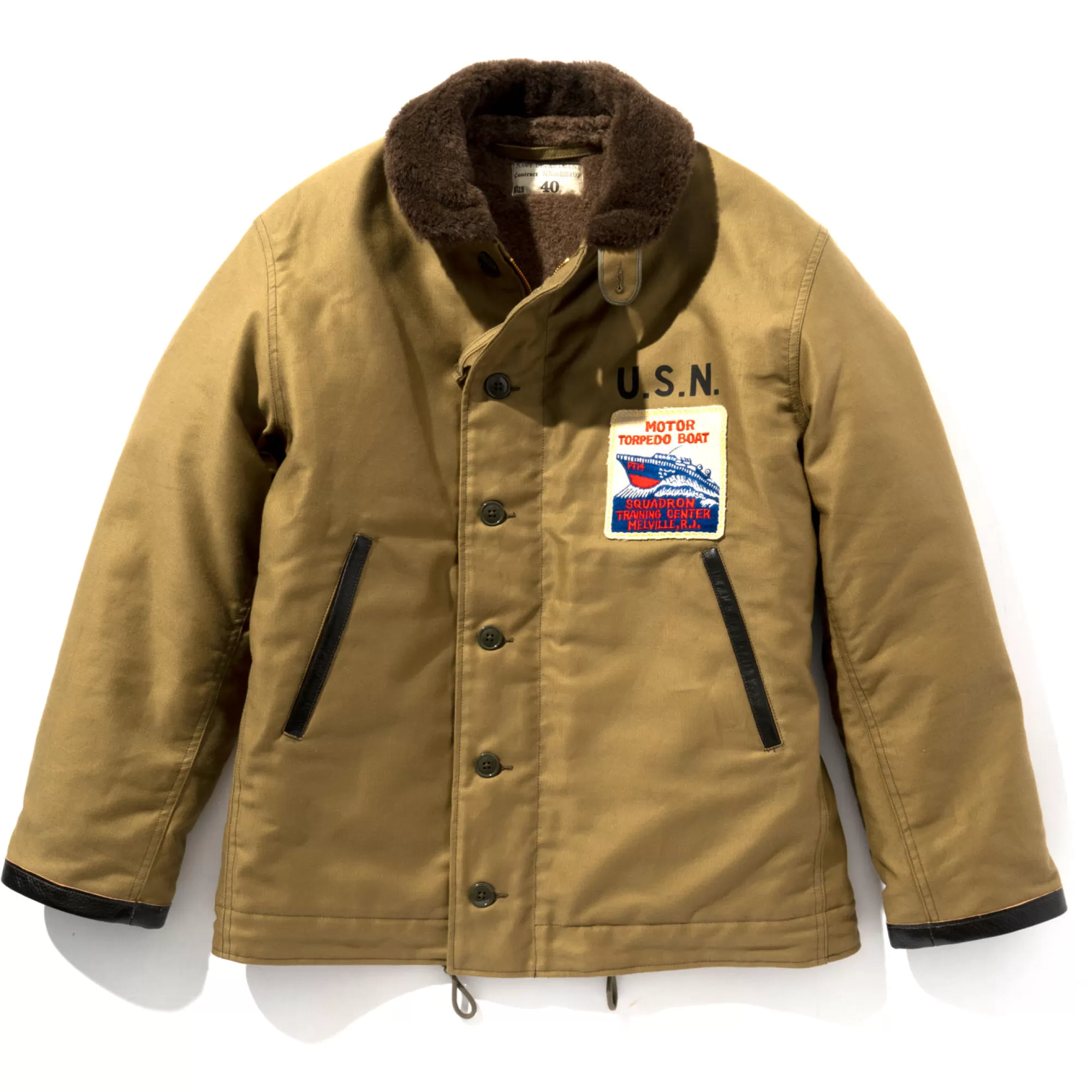 The Real McCoy's Military^N-1 Deck Jacket ( )/Pt29 Khaki