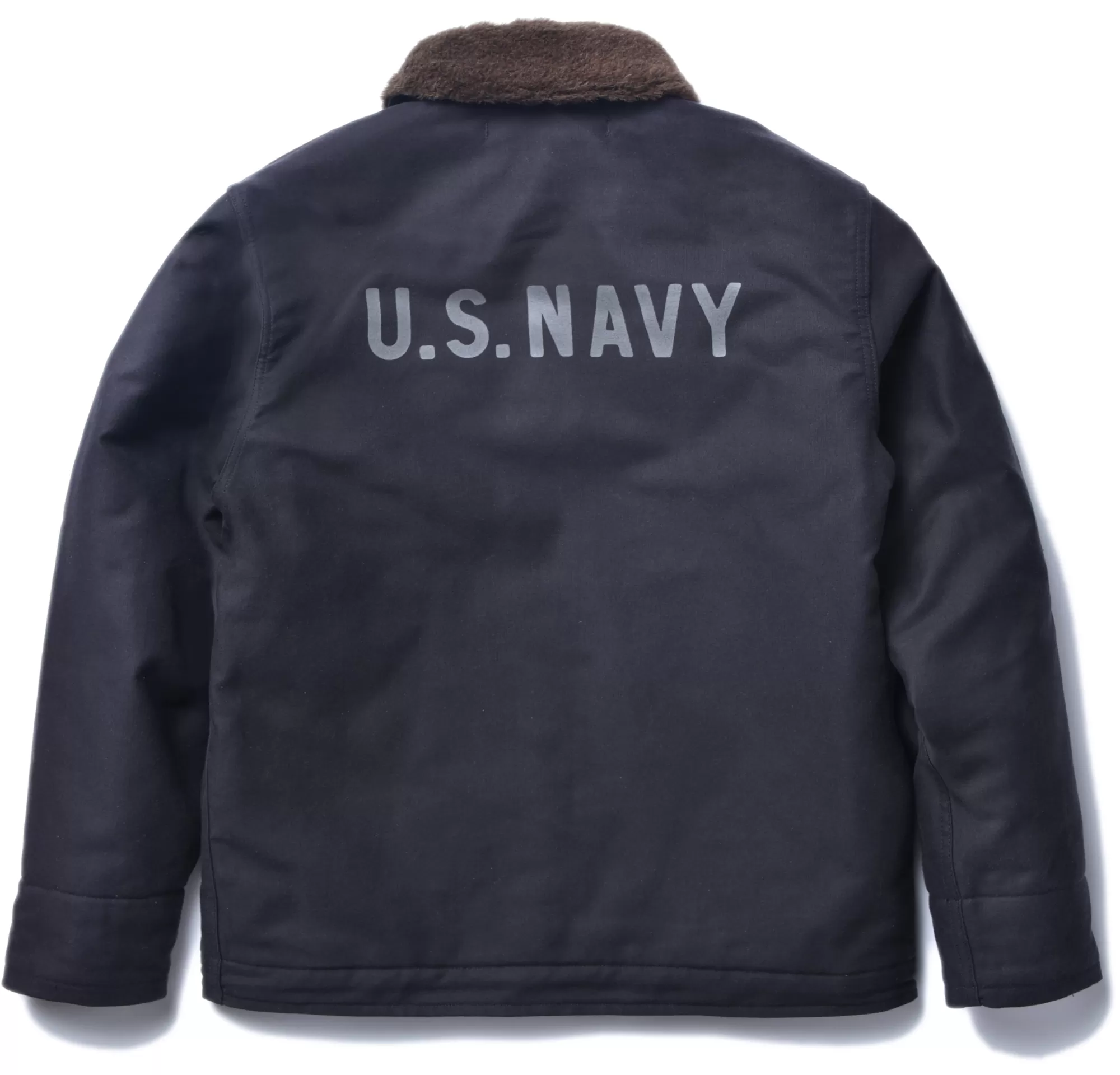 The Real McCoy's Military^N-1 Deck Jacket ( )/Stencil Navy