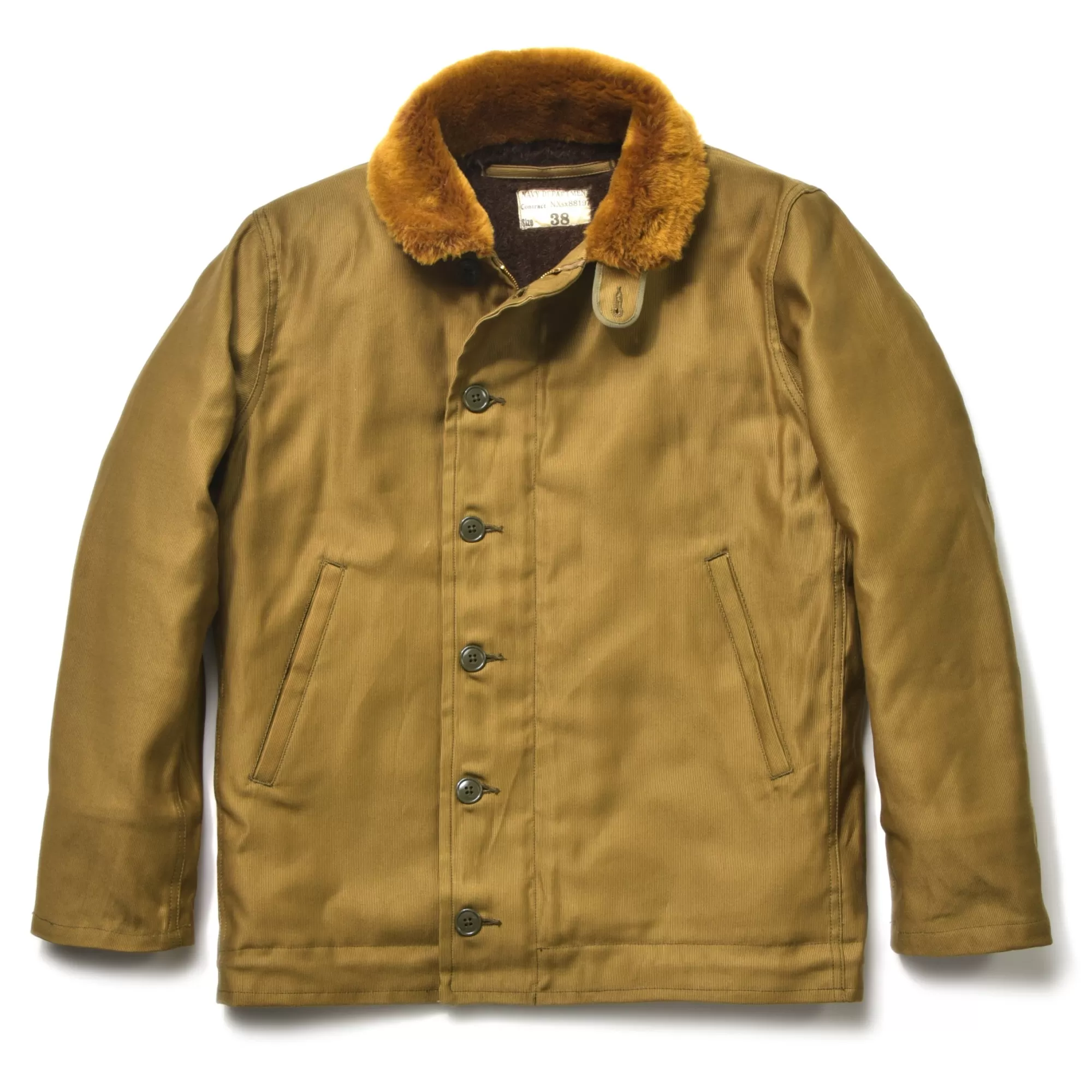 The Real McCoy's Military^N-1 Deck Jacket/Spl Khaki