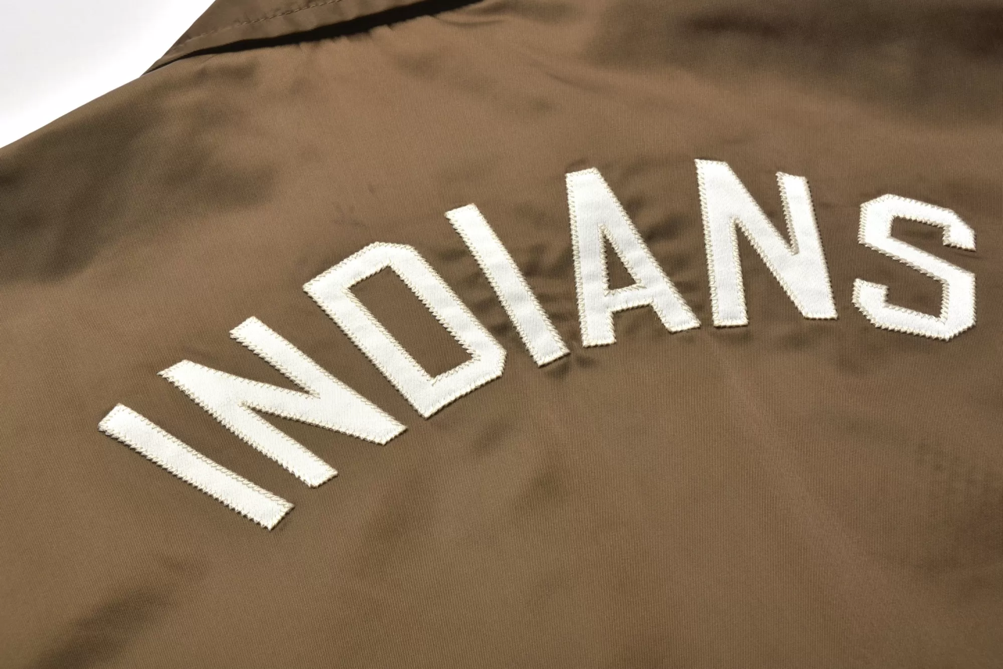 The Real McCoy's Recreation^Nylon Coach Jacket/Indian 050 Brown