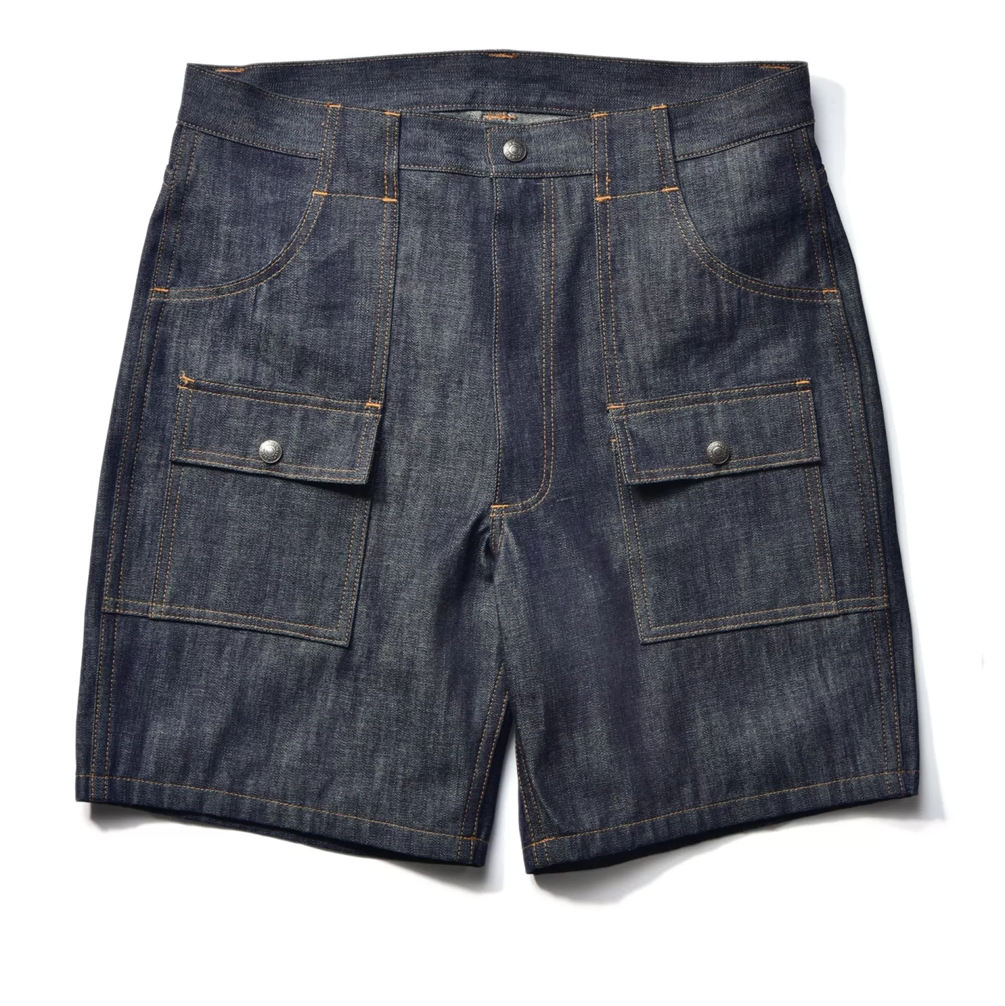 The Real McCoy's Shorts^Outdoor Utility Shorts/Denim 141 Indigo