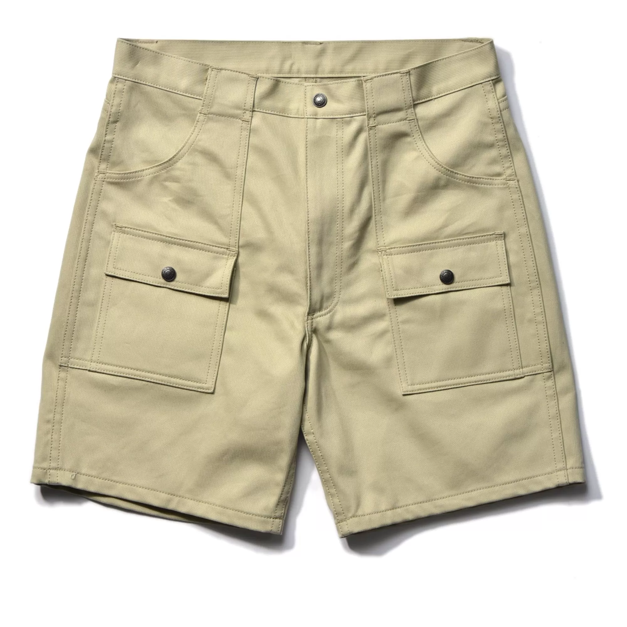 The Real McCoy's Shorts^Outdoor Utility Shorts/Pique 14 Ivory