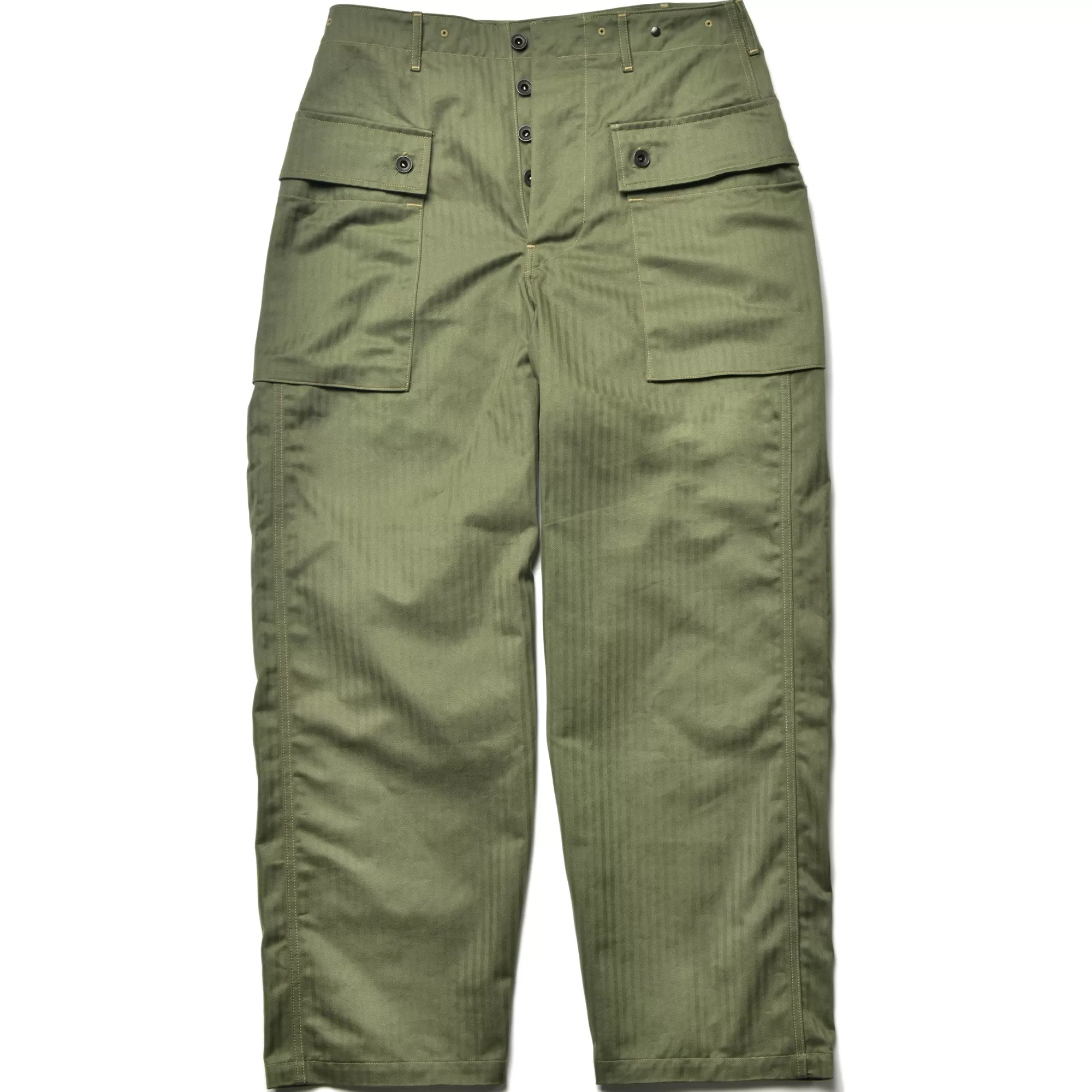 The Real McCoy's Pants^P-44 Utility Trouser 154 Sage Green