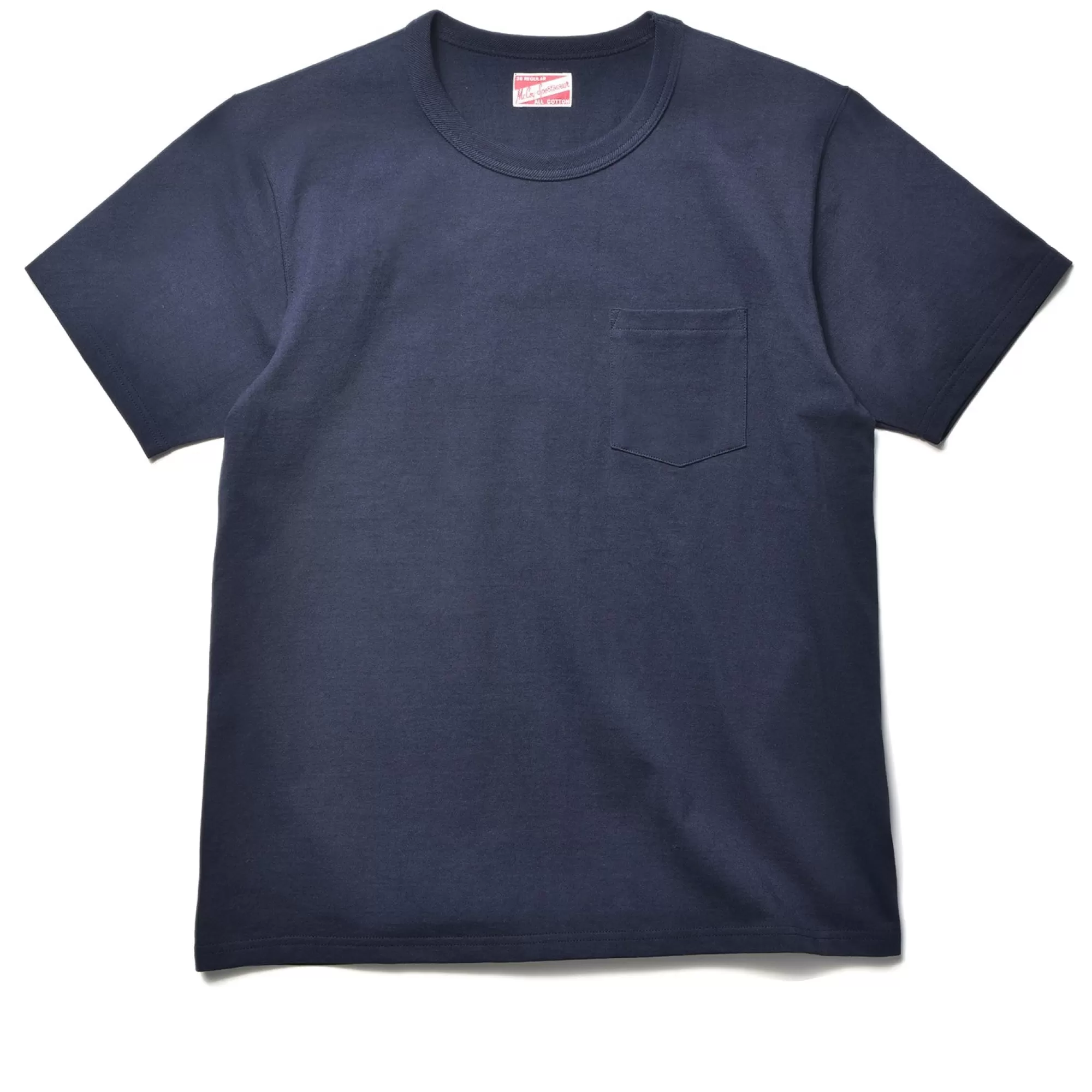 The Real McCoy's T-Shirts^Pocket Tee 140 Navy