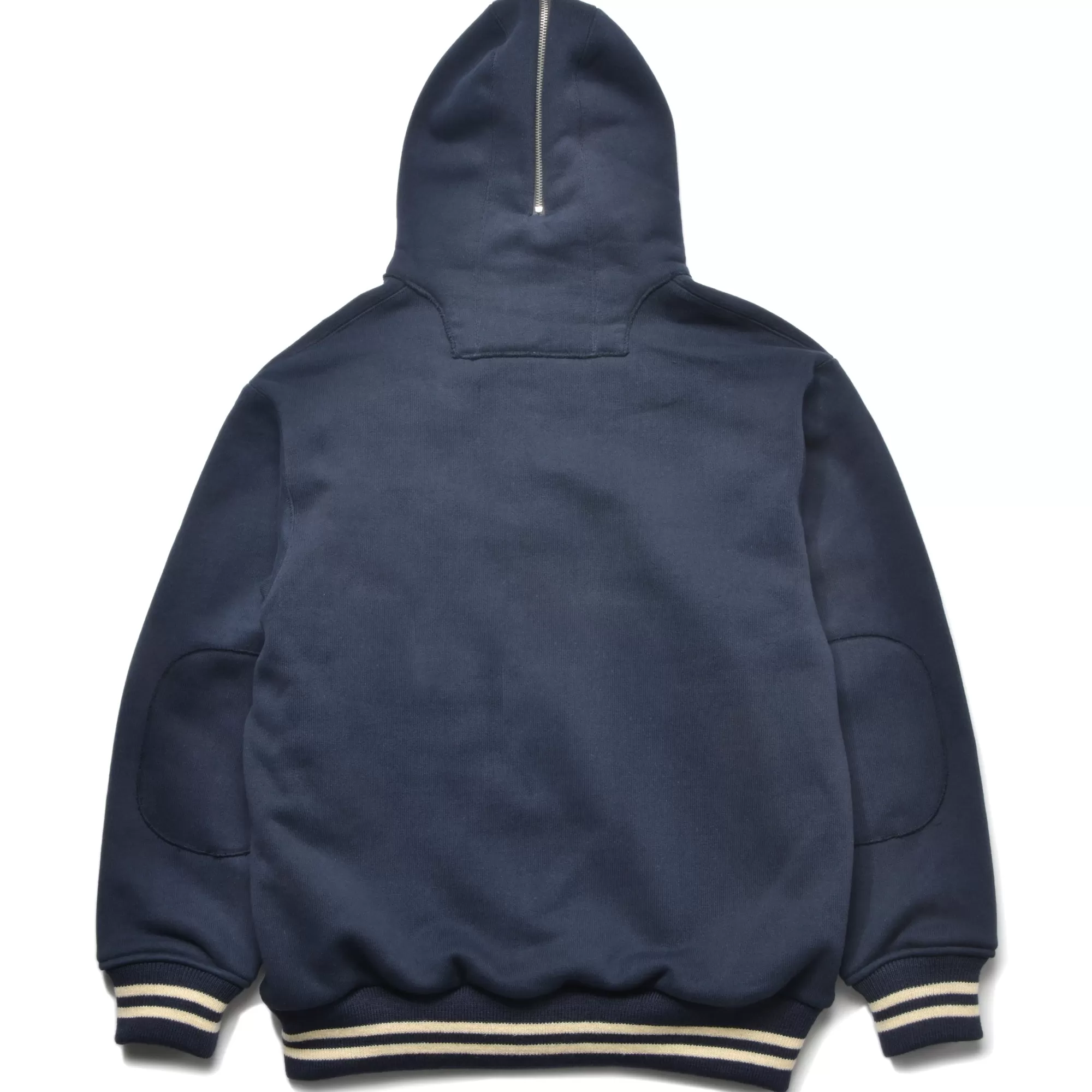 The Real McCoy's Sweatshirts^Snap Button Hooded Sweatshirt 124 MIDNIGHT BLUE