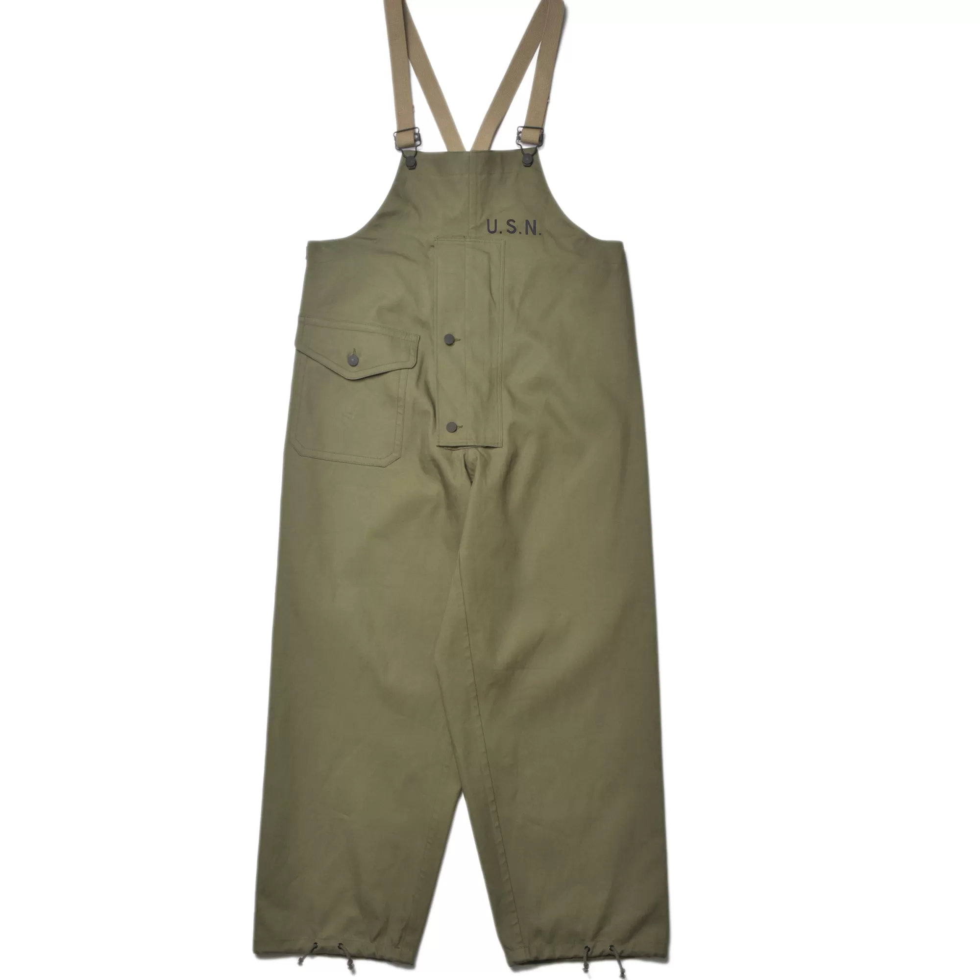 The Real McCoy's Pants^Trousers Wet Weather 150 Olive