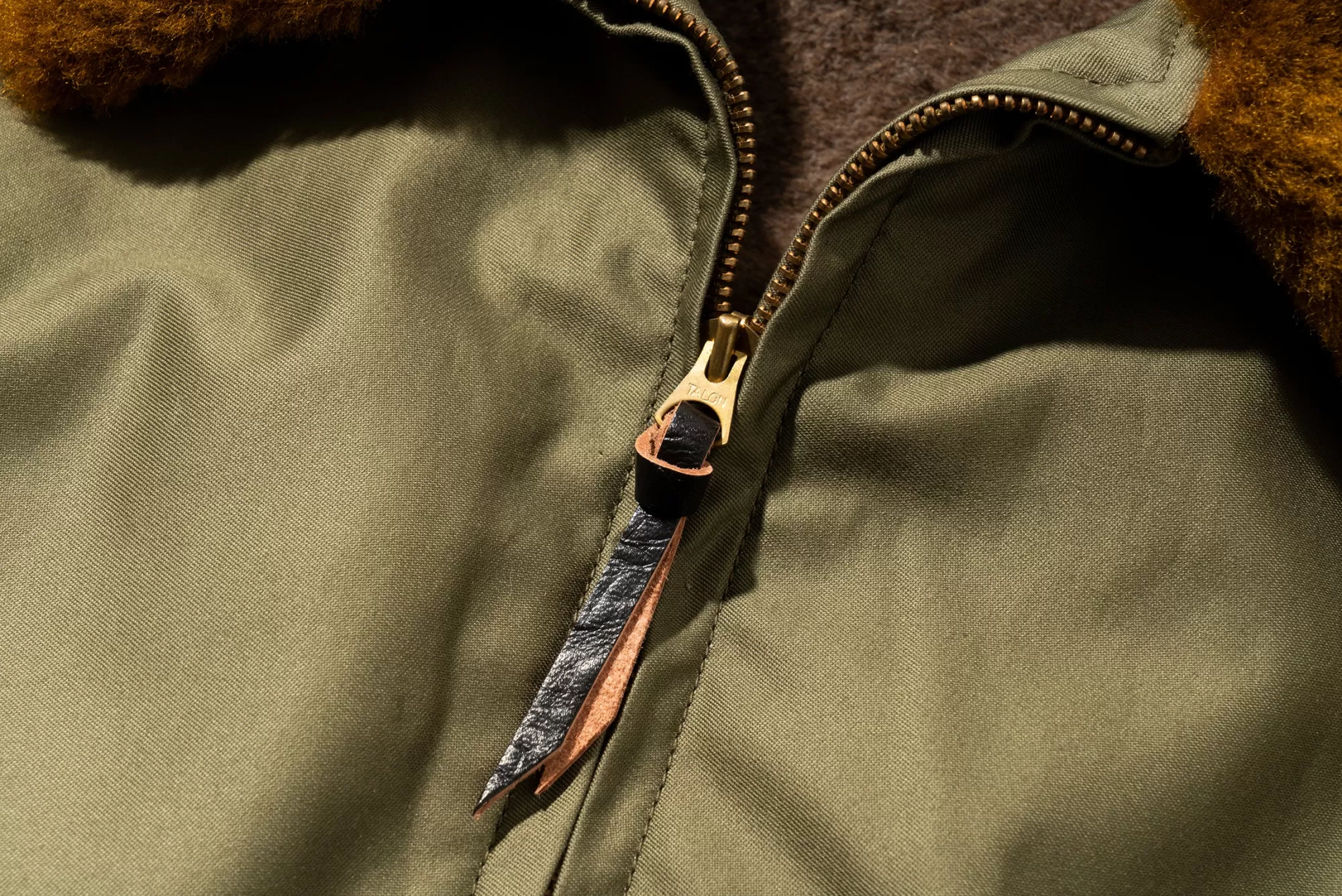 The Real McCoy's Military^Type B-10 Real Mccoy Mfg. Co. Olive