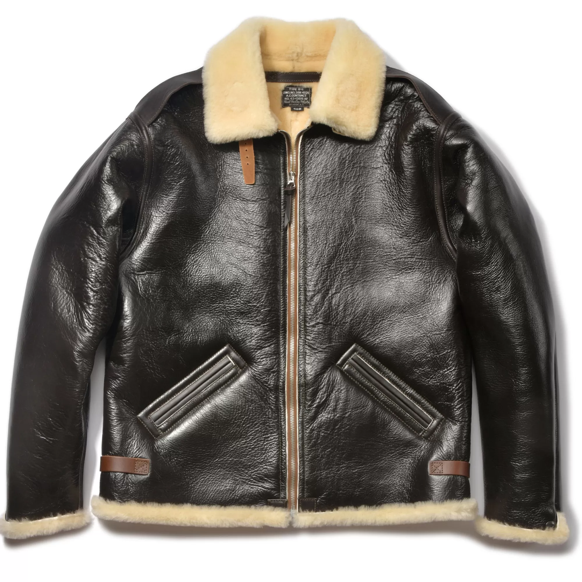 The Real McCoy's Military^Type B-6 Real Mccoy Mfg.Co (Fw22) 051 SEAL BROWN