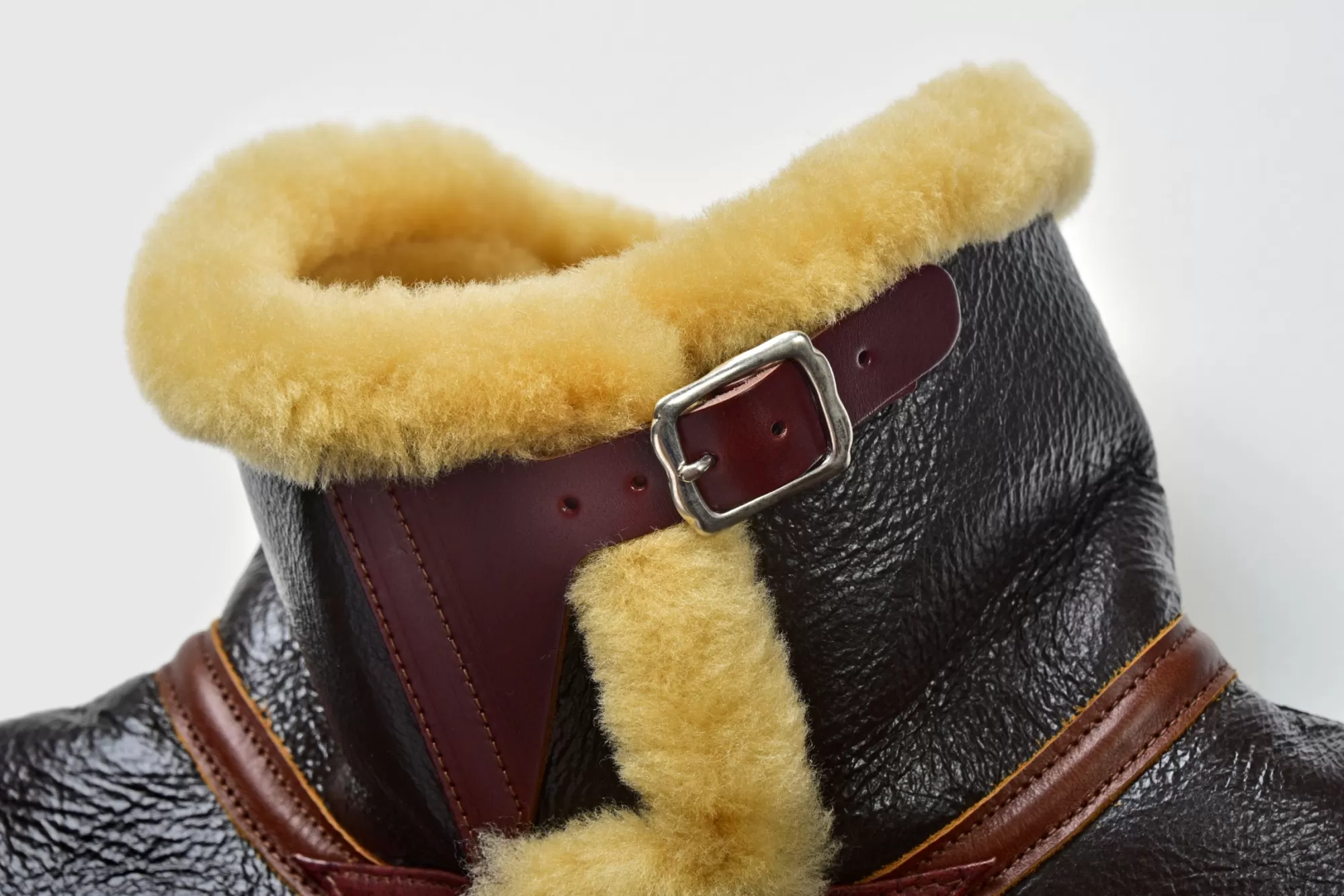 The Real McCoy's Leather^Type D-1/Patch Pocket Modify Sealbrown