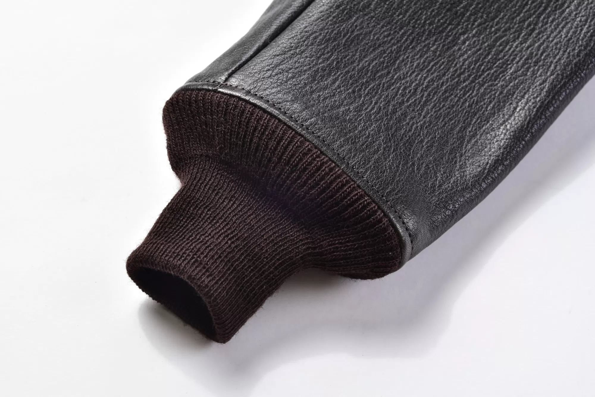 The Real McCoy's Leather^Type G-1 Real Mccoy Mfg. Co. Mil-J-7823 Brown