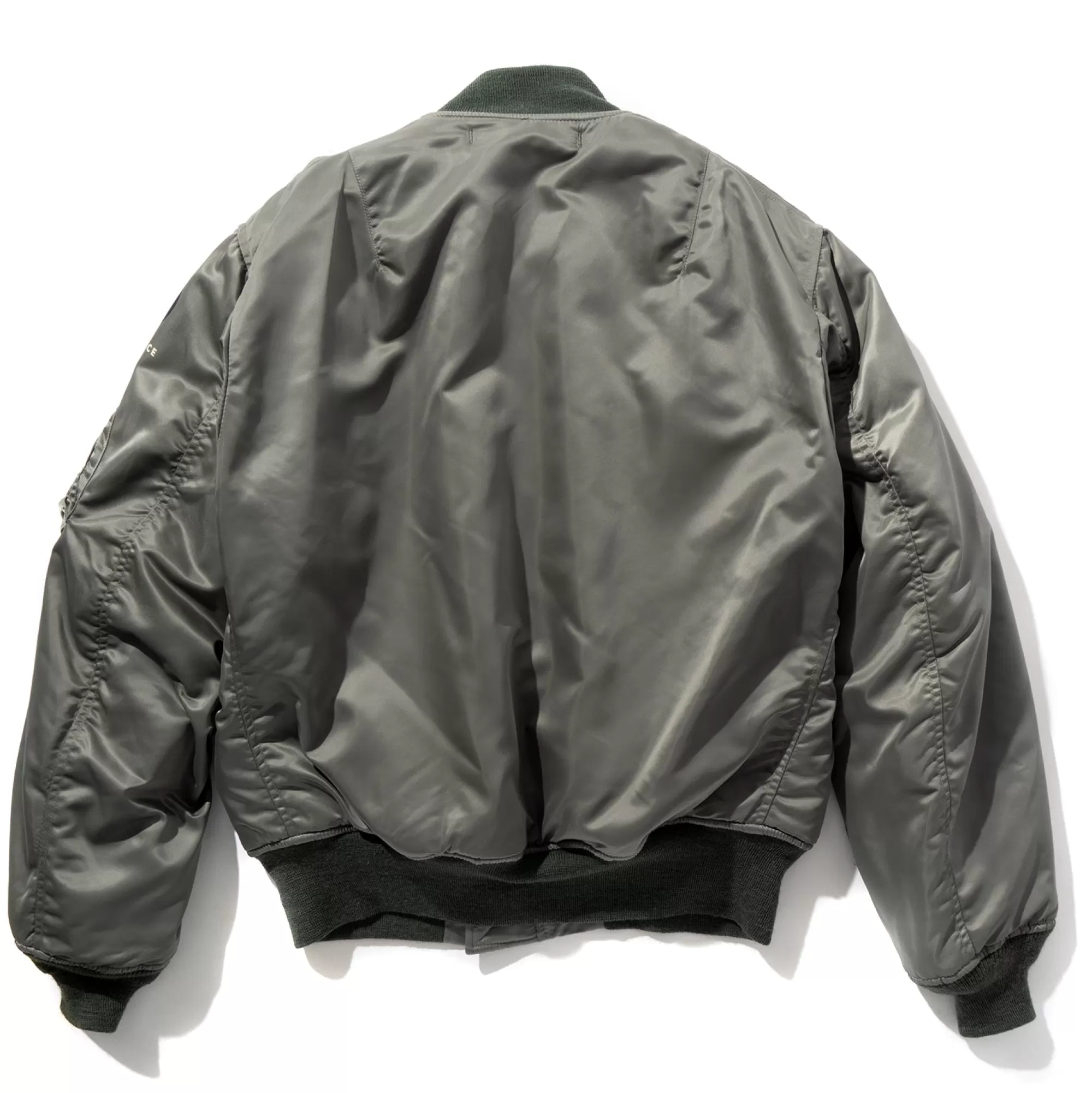 The Real McCoy's Military^Type Ma-1 Lion Uniform Inc. (Decal) Grey