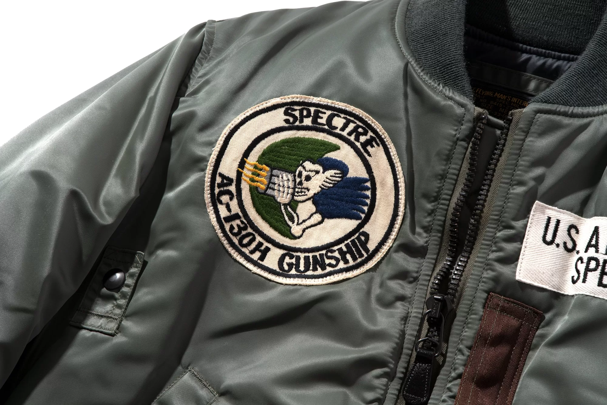 The Real McCoy's Military^Type Ma-1/Laosian Highway Patrol Olive
