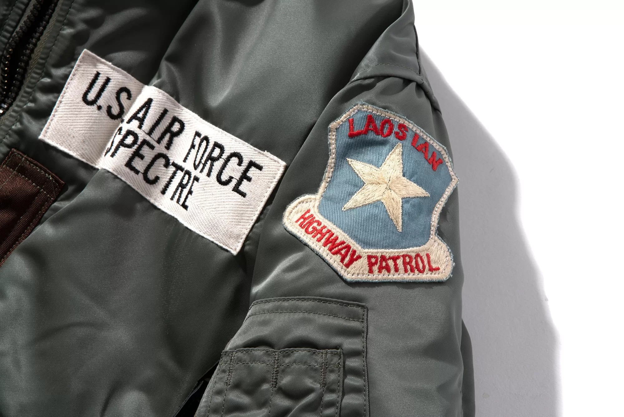 The Real McCoy's Military^Type Ma-1/Laosian Highway Patrol Olive