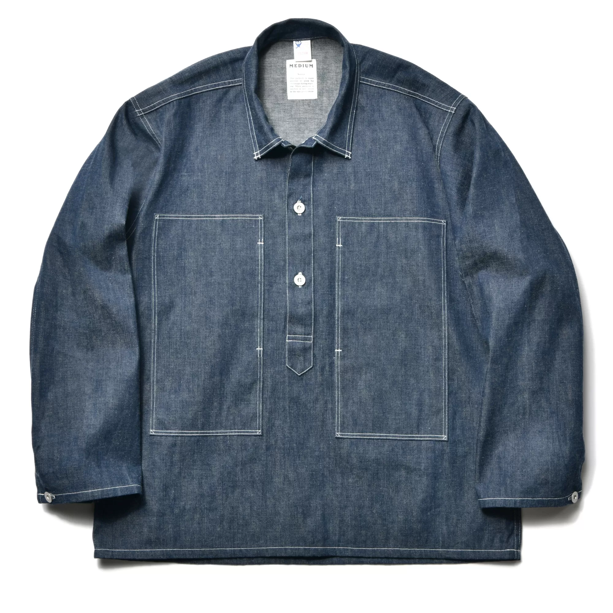 The Real McCoy's Military^Uniform Work Blue Denim 141 Indigo