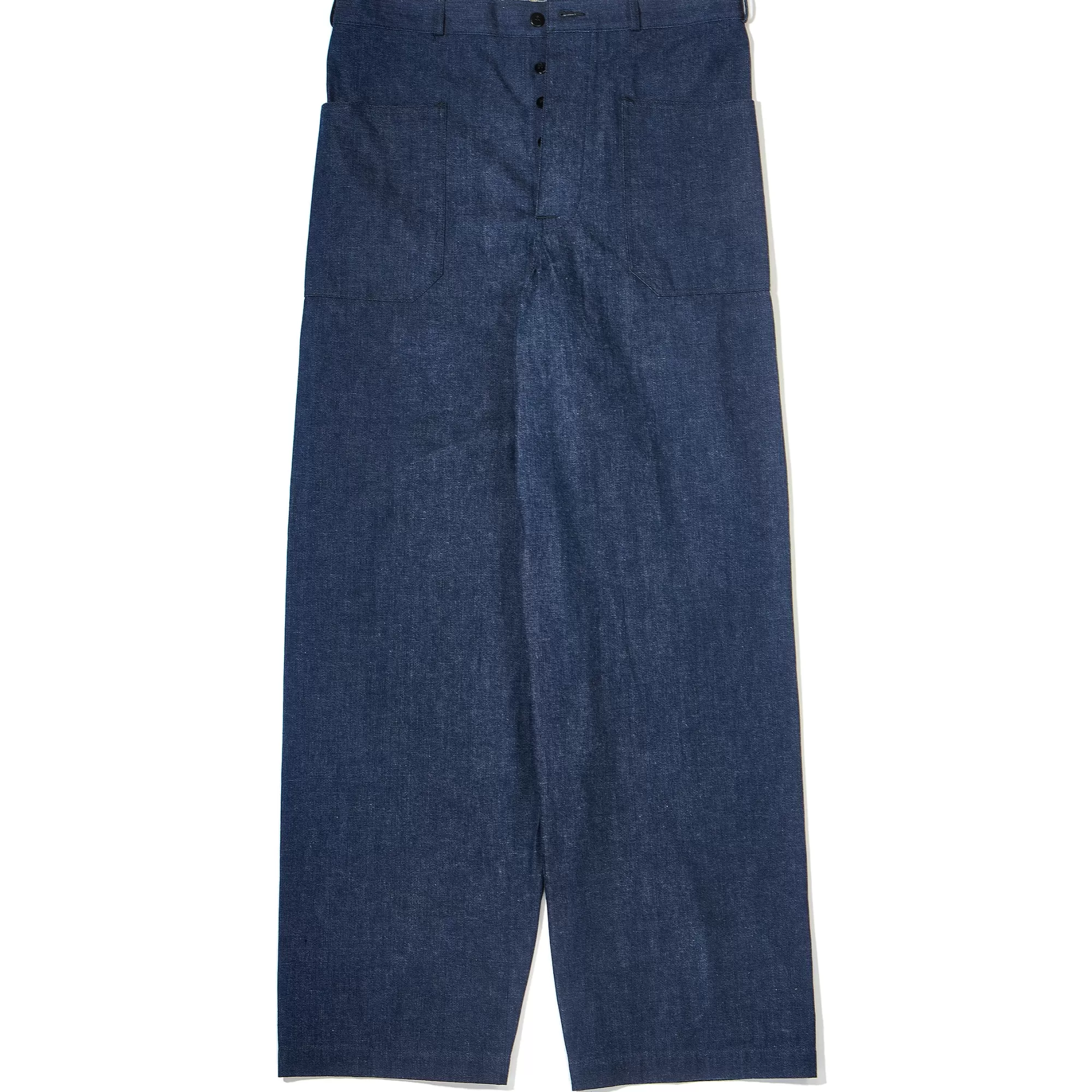 The Real McCoy's Pants^U.S. Navy Denim Dungaree Trousers 141 Indigo