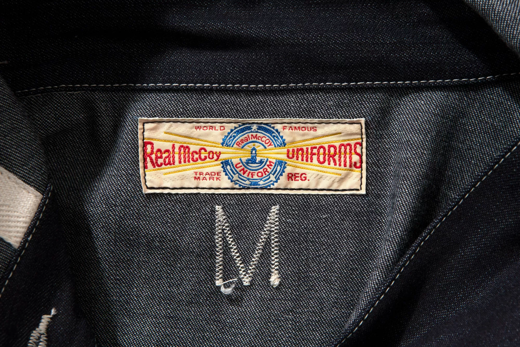 The Real McCoy's Denim^U.S. Navy Denim Parka Indigo