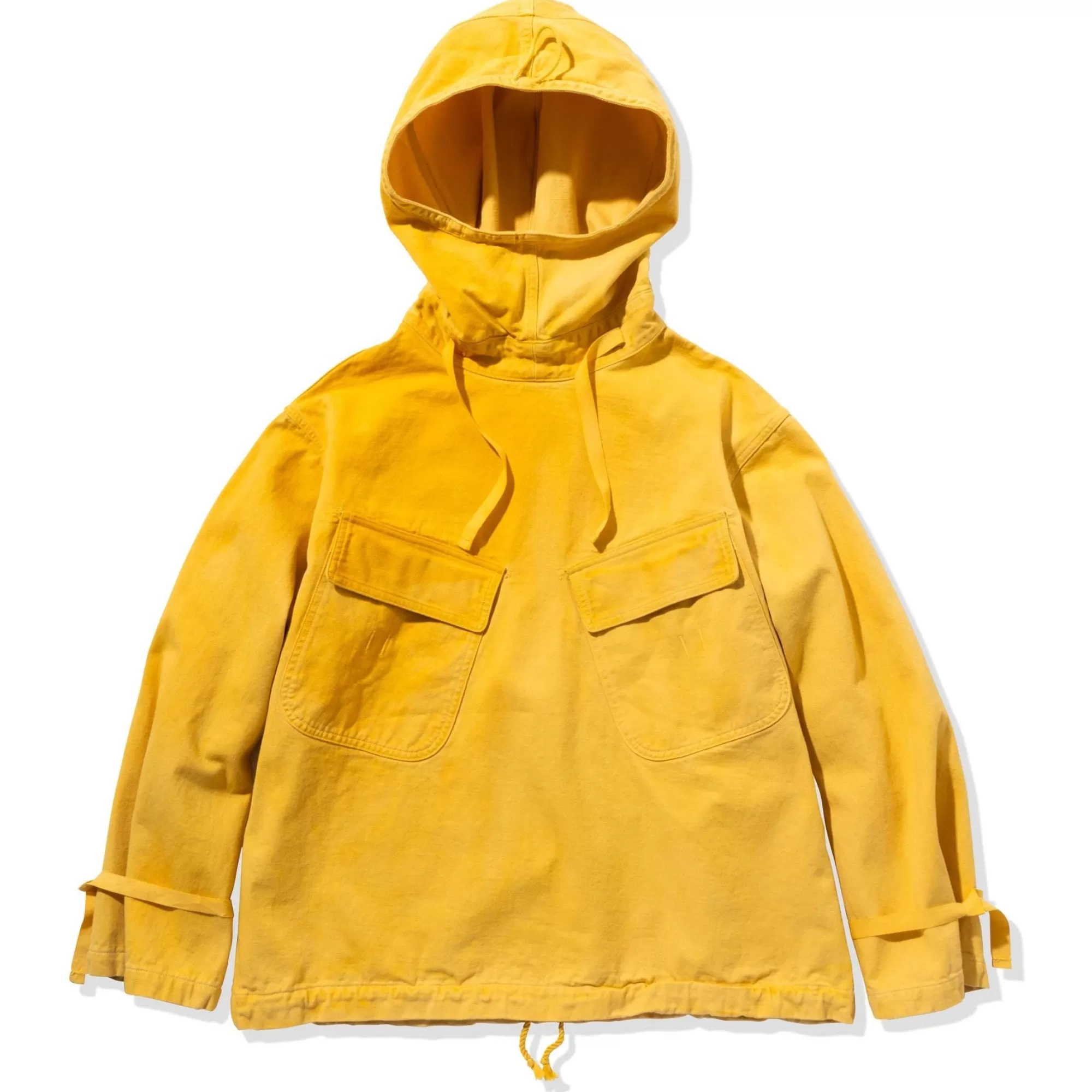 The Real McCoy's Recreation^Usn Salvage Smock Parka (Over-Dyed) Yellow