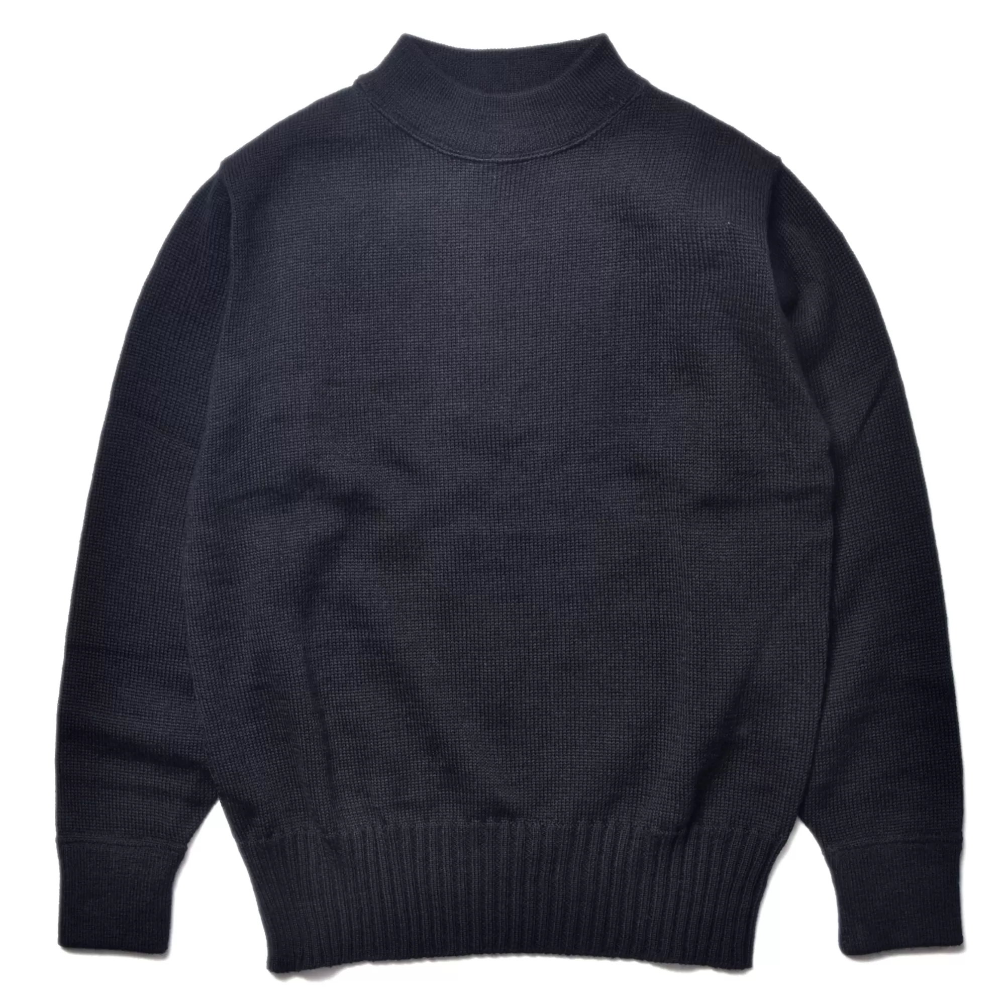 The Real McCoy's Knitwear^Usn Wool Jersey 140 Navy