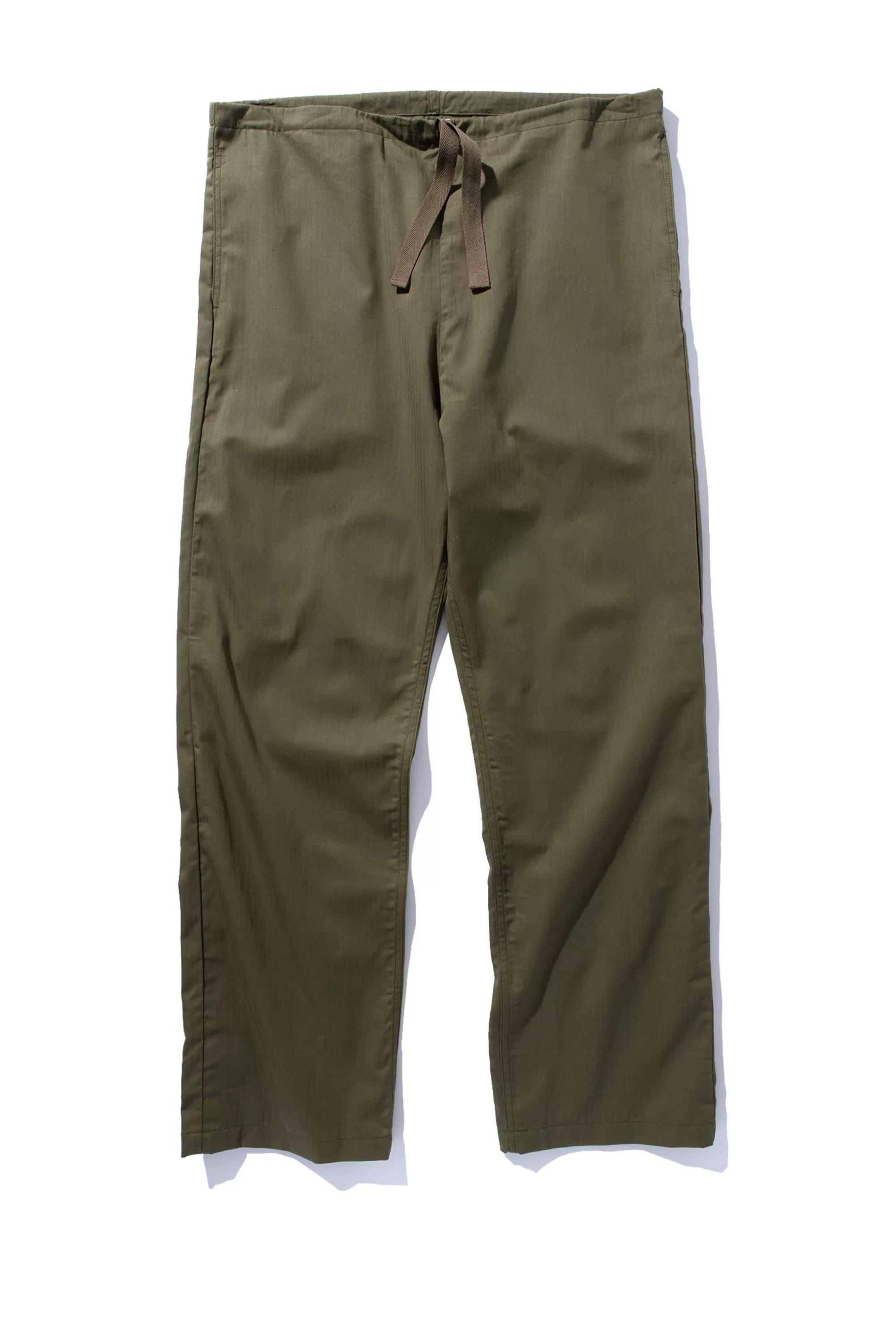 The Real McCoy's Pants^Ww2 Hbt Pajama Pants Olive